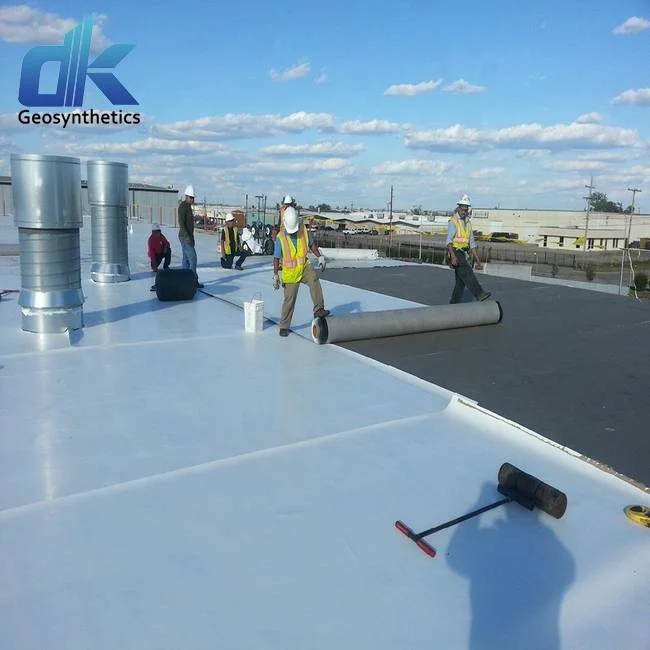 Tpo Roofing Membrane Waterproof Coiled Material TPO/HDPE/PVC Roofing Waterproof Membrane Material