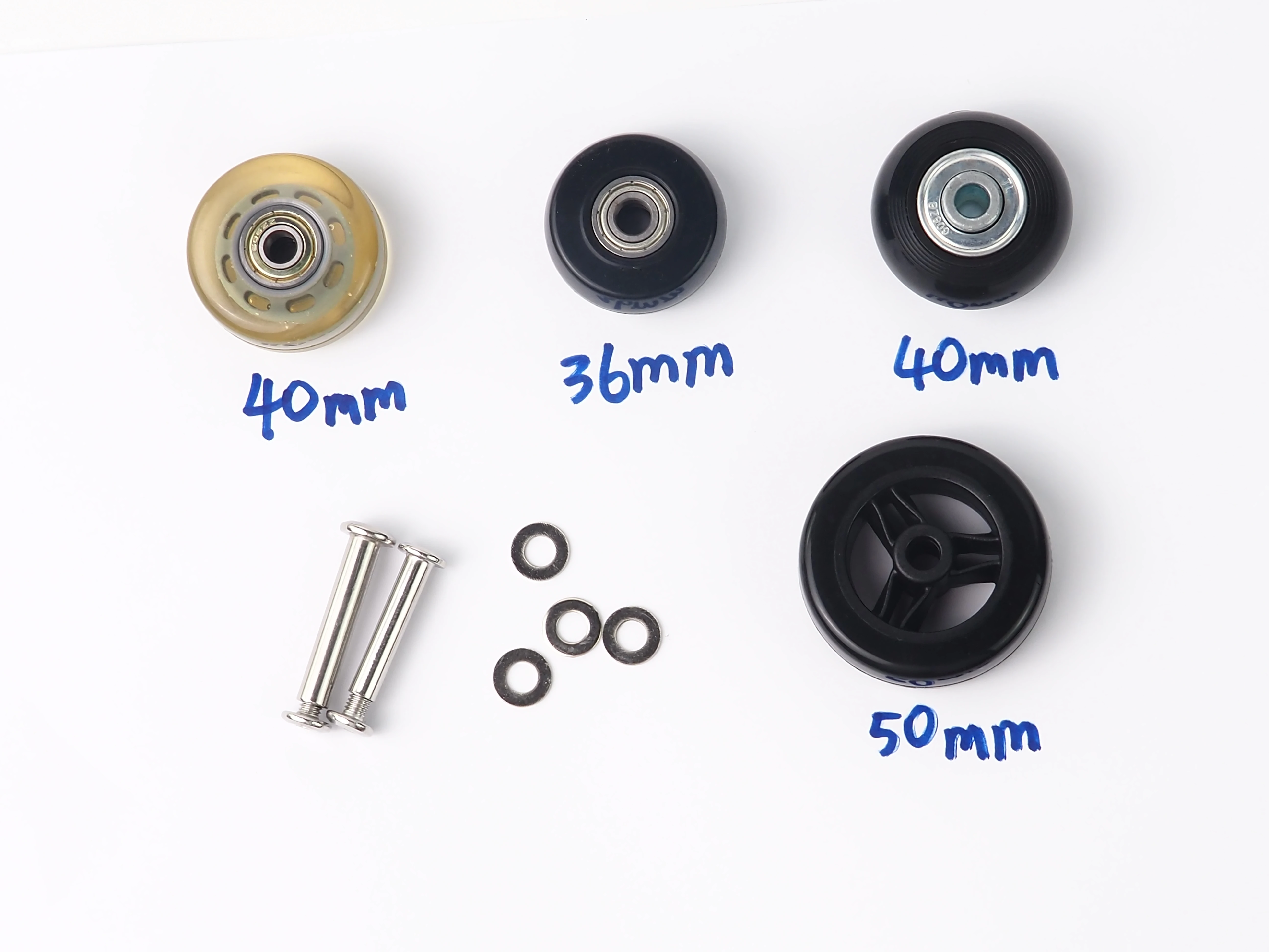 50*12 MM suitcase wheels replacement  casters maintenance luggage  suitcase repair