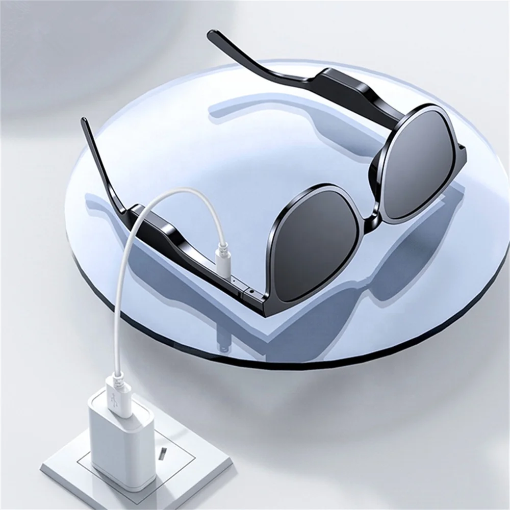 Cheap Custom Wireless Speaker Headset Headphone Music Smart Glasses Digital Glass Audio Blue Tooth Sunglasses Smart Sunglasses