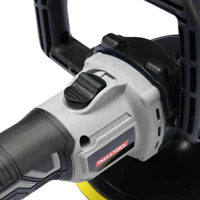 Tmaxtool 18V Lithium Battery Brushless Motor Removable Replacement Sponge Pad 6inch Car Care Cordless Polisher Machine