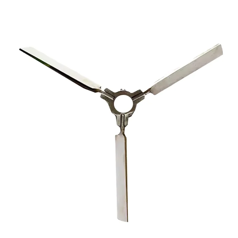 304 stainless steel small diameter telescopic folding impeller free shrinkage mixing blade wind blade