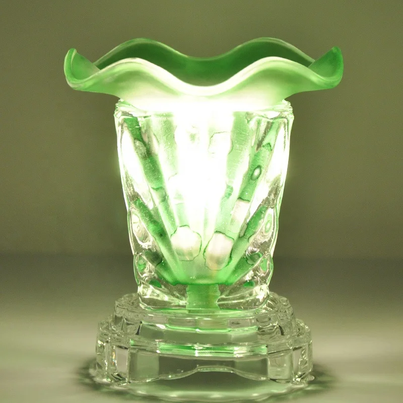 Manufacture Wholesale  Electric Crystal Oil Burners Multifunction Fragrance Lamp