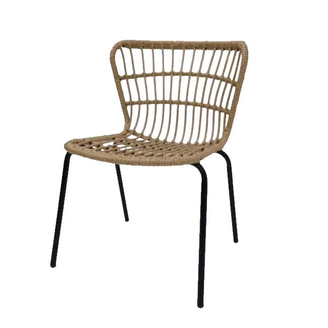 New Fashion Design Wicker Furniture Simple Rattan Cocoon Chair Bangkok Rattan Chair