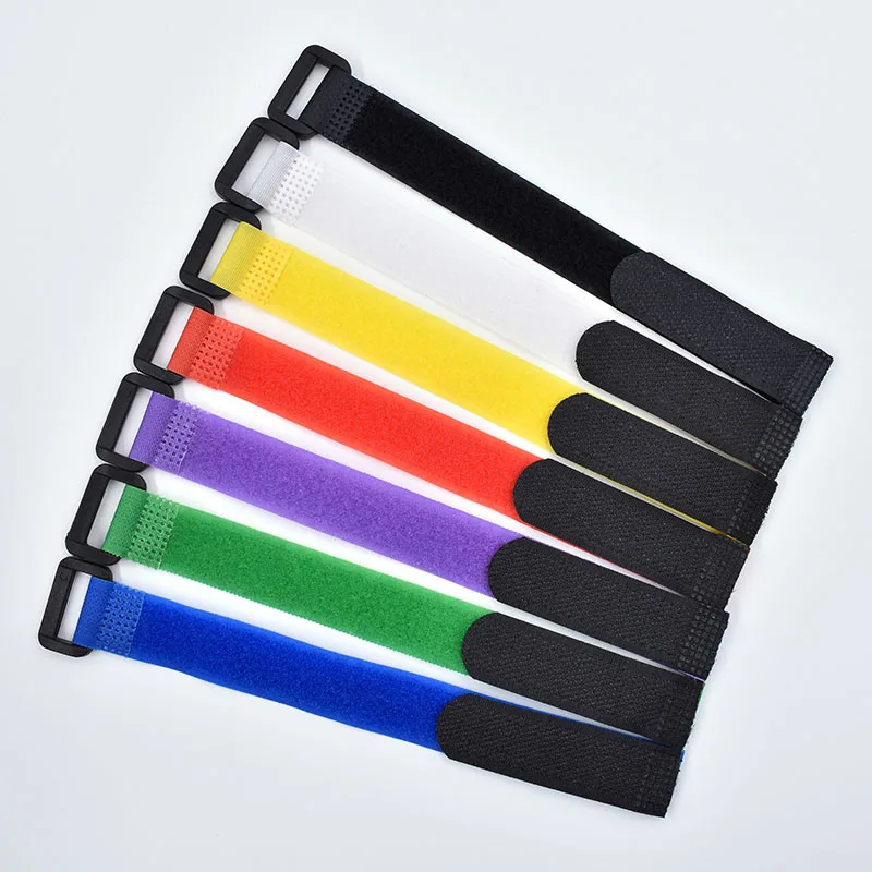 High Quality and Black hook and loop strap with buckle