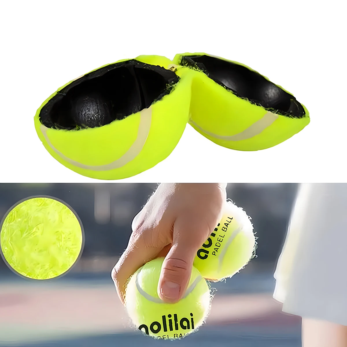 Professional Padel Balls High quality paddle tennis 45% wool Durable padel ball
