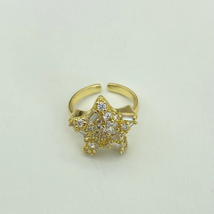 New Style INS HOT Selling Wholesale Bulk Rings Jewelry Custom Statement Silver Gold Women Wedding Gifts Ring for Girl Designer