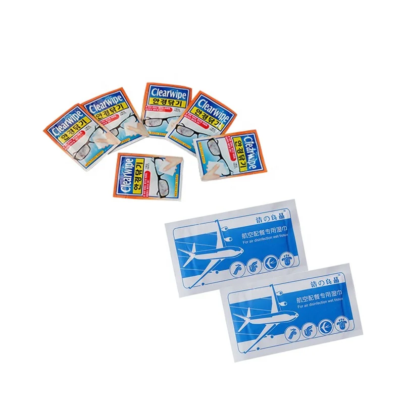 Indivisually packed wet wipes packing machine can produce wet wipes for KFC restaurants