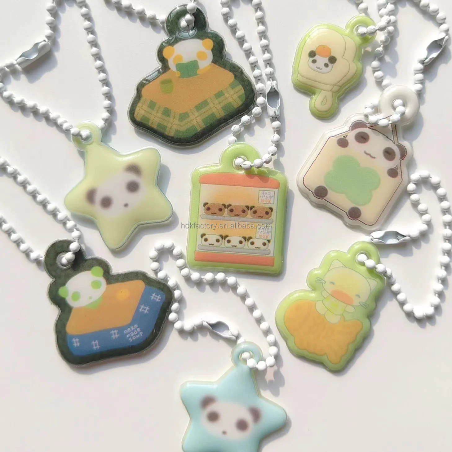 Factory Custom Good Quality Personnalisd Kawaii Fashion Accessories Photo Custom Puffy PVC Keychain Kpop