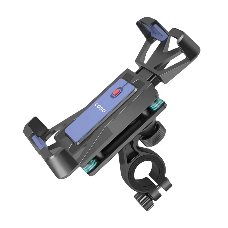 Multifunction Clamp Quick Release Bike Mobile Phone Mount Self Locking Silicone Bicycle Cellphone Holder For Motorcycle