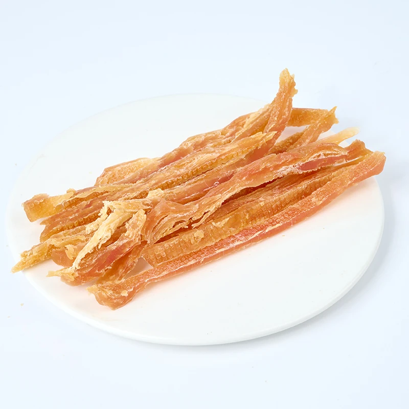 Factory Direct China Hypoallergenic Chicken Meat Snacks Chicken Strips For Senior Pets