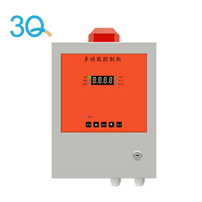3Q Multi-channel gas alarm control panel for gas leak detector gas detection system in stock factory