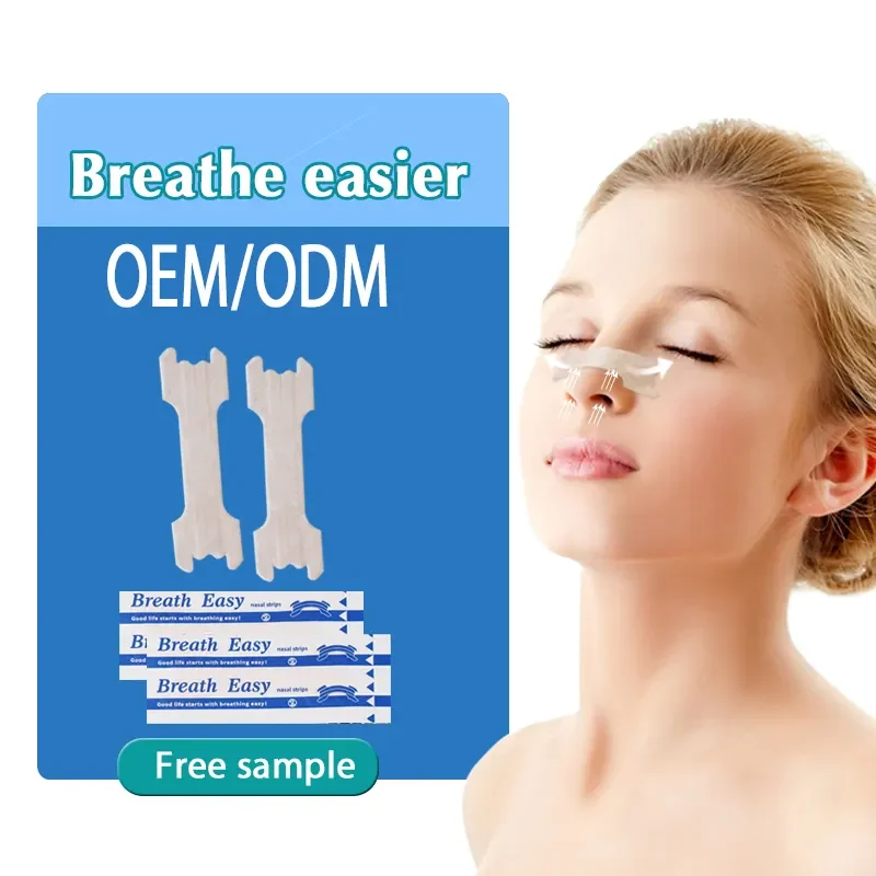 Anti Snoring Stickers nasal congestion relief nose strips Product customization OME/ODM
