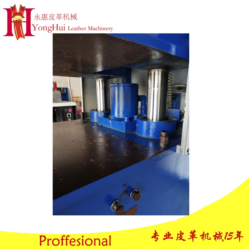 Four columns hydraulic leather eva press 30 ton die cutting machine manufacturing for shoe leather eva cutting use widely