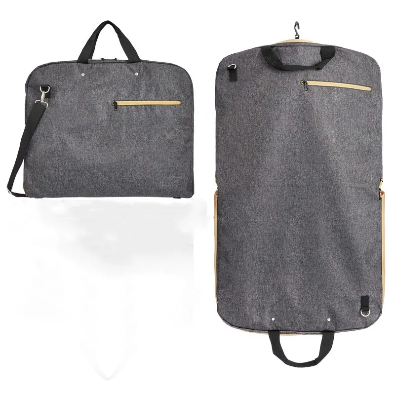 Vietnam factory RPET non woven eco-friendly foldable garment bag suit cover dustproof bag