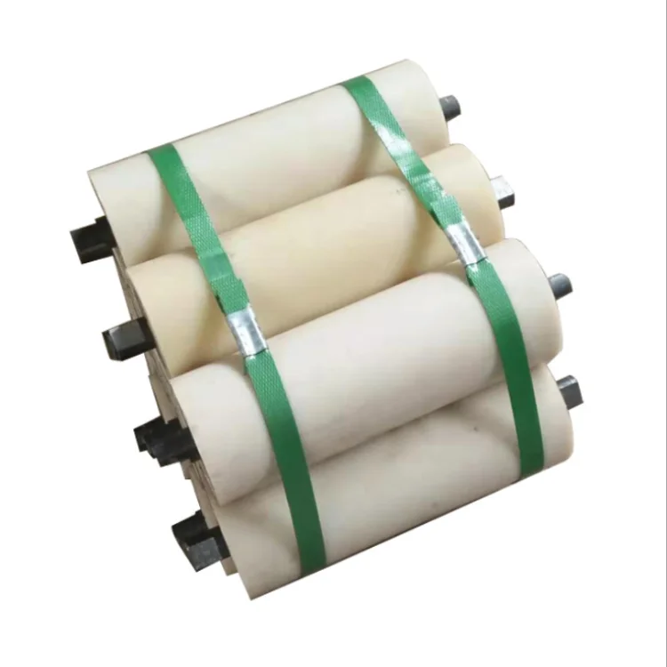 Hard Plastic Conveyor Linear Guide White Nylon Guide Roller PP nylon ball bearing pulley
