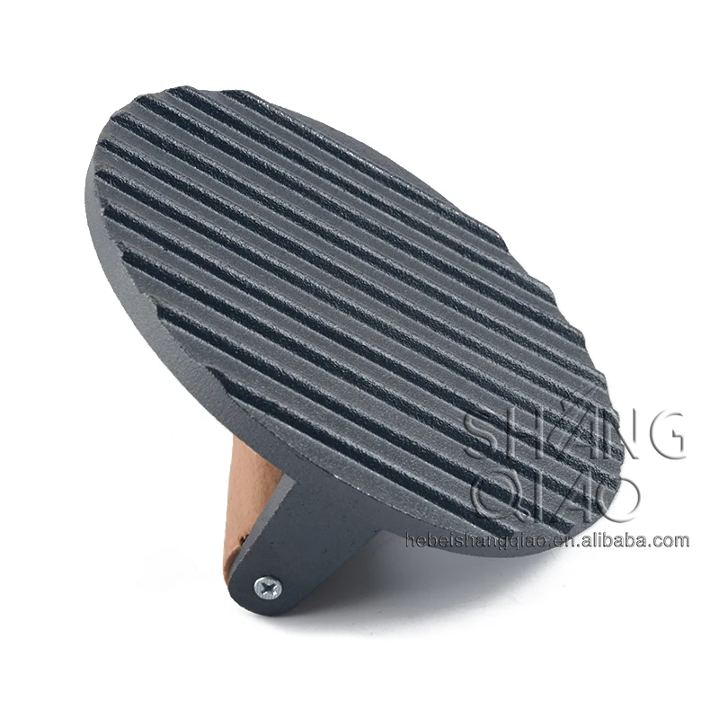 Сверхмощный круглый чугунный гриль пресс для мяса стейка бургеров