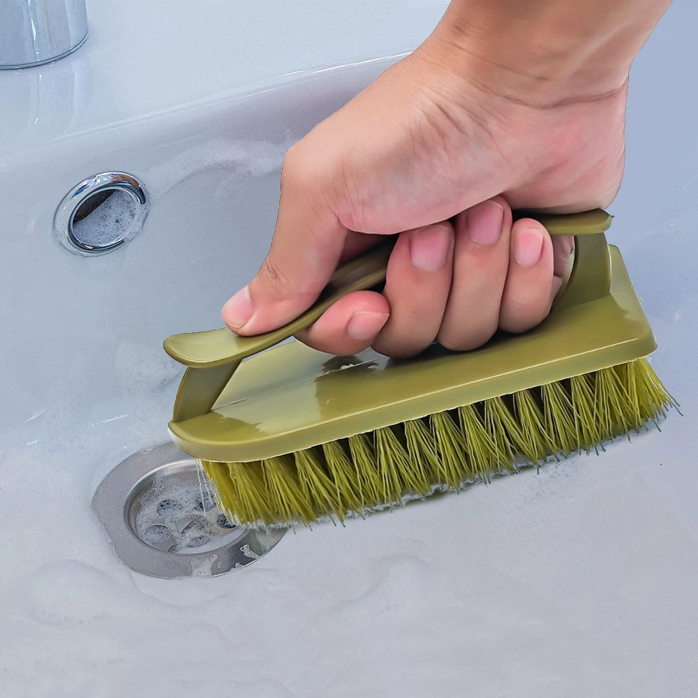 Handheld Clothes Washing Brush 4 Colors Available Household  Plastic Laundry Brush