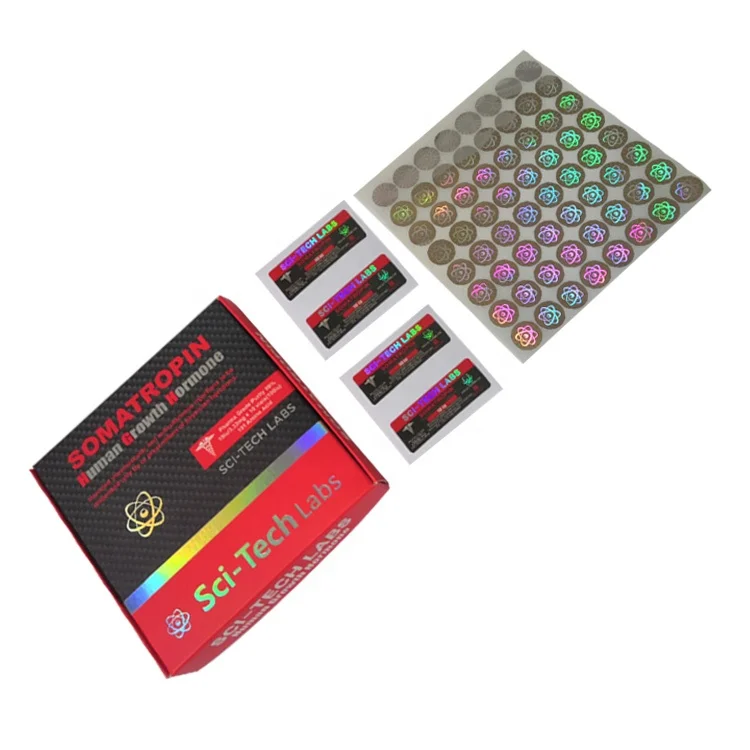 VX-255 Famous brand name injection hgh 10IU pharmaceutical packing labels box