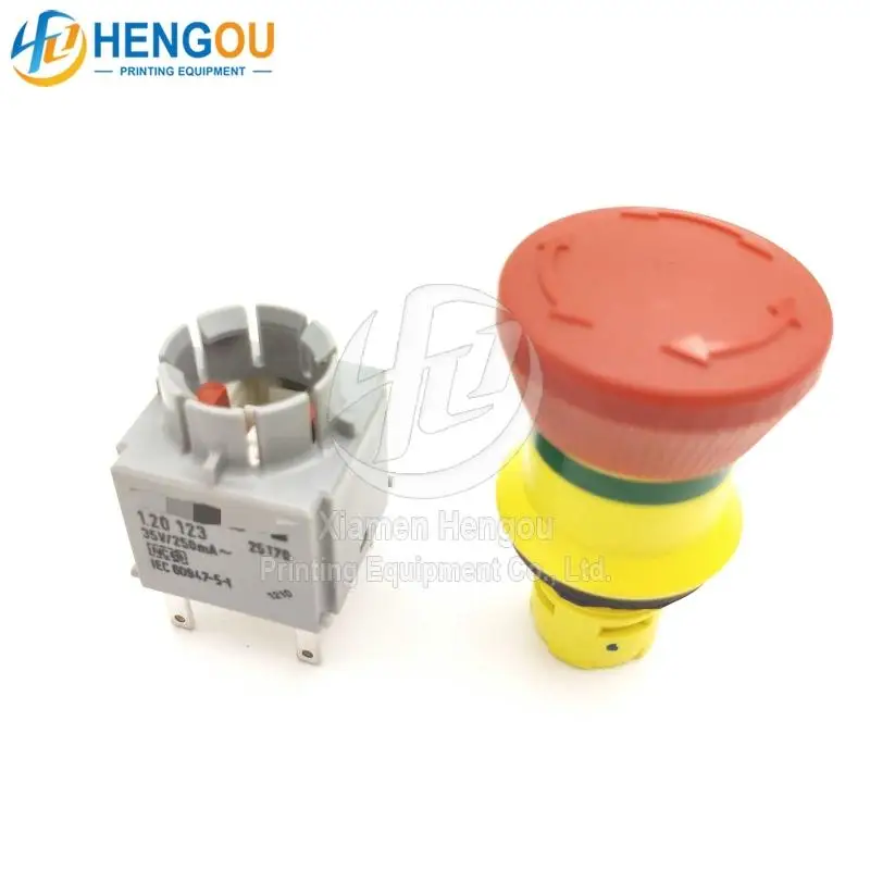 Original Button A1.144.9134 Emergency Stop Switch Offset Printing Machine Spare Parts