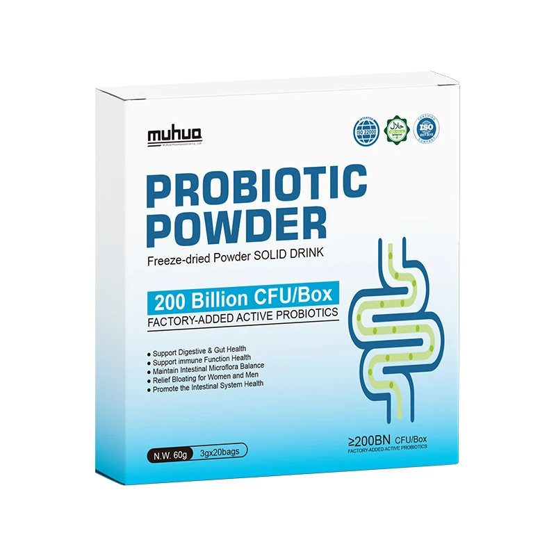 OEM processing logo Bifidobacterium regulating gastrointestinal and immune enhancing probiotic freeze-dried powder