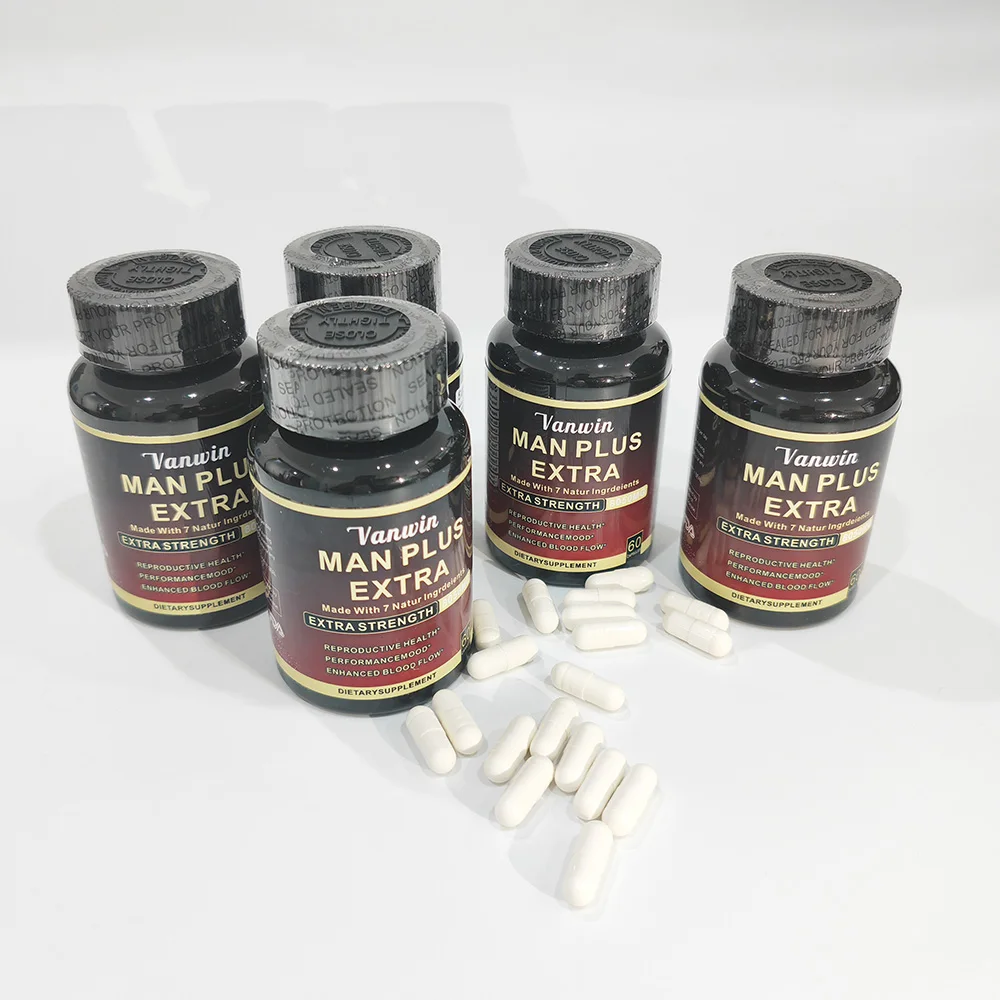High quality Herbal xxxxl maca ROOT PLUS ginseng capsule men energy support maca strong man capsule energy provide capsules