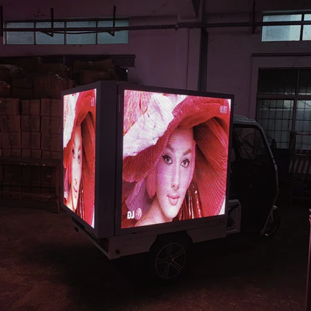 mini electric scooter led panels movable led video scooter p3.84 media scooter media billboard outdoor