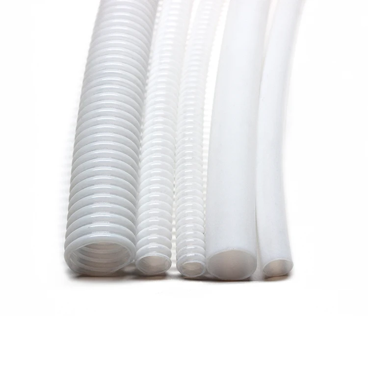 PTFE материал Инженерная пластиковая труба белый шланг прозрачный FEP гибкая неклейкая тефлоновая трубка