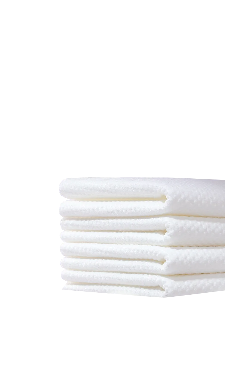 Wholesale the most favorable price factory straight hair 100% polyester spunlaced non-woven fabric for face towel raw materials