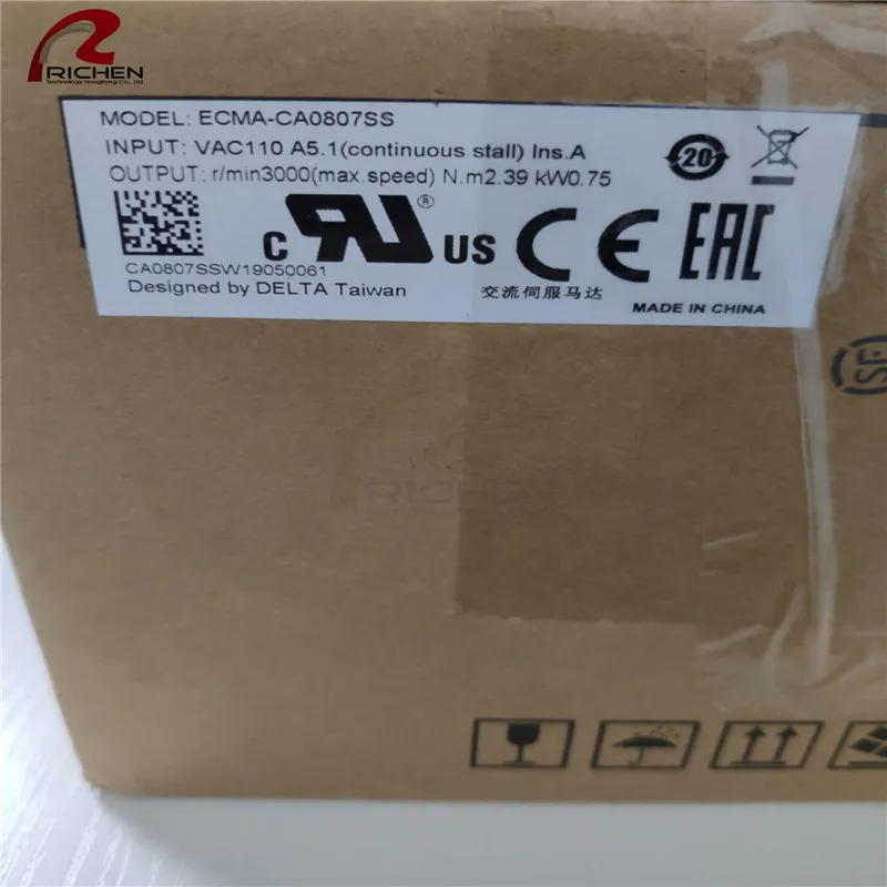 Delta Серводвигатель и сервопривод ECMA-L11855R3 Новый оригинальный