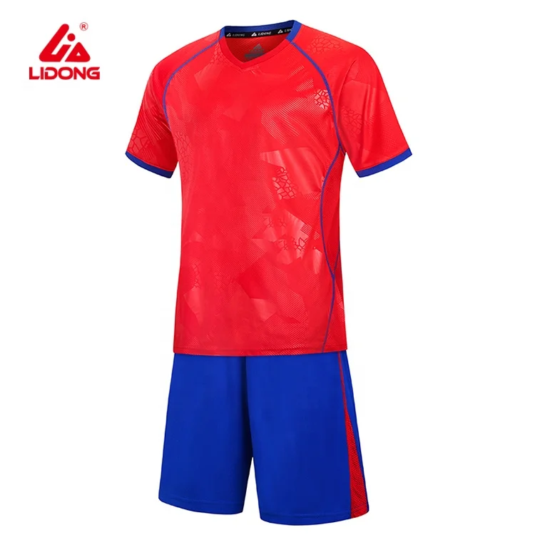 
Lidong cheap thailand quality soccer jersey Serie football jersey full kit wholesale 