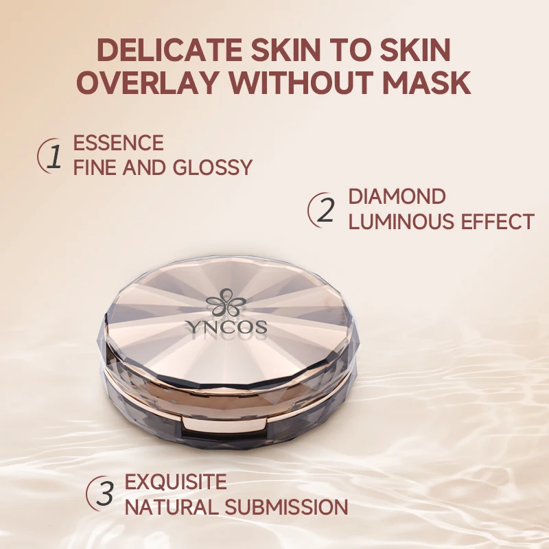Good Quality Cushion Product Lustrous Exquisite Natural Submission Foundation Cushion Foundation For Skin