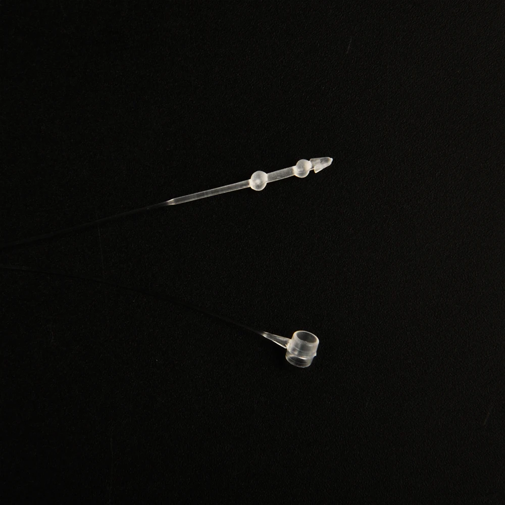 Round Head 3 Inch Loop Lock Pins Plastic Loop Lock Pins For Garment Tag Loop Lock Pins Factory Direct Sales