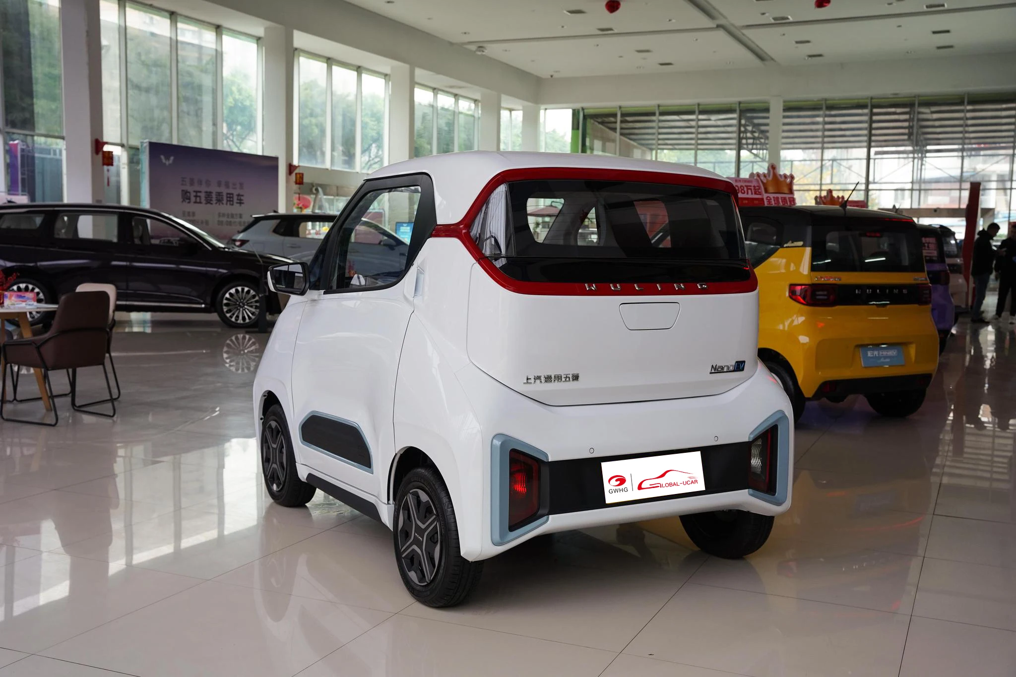 Popular New Energy Vehicles Mini Used Car Second Hand Prices Fwd Wuling Nano Ev Electric Mini Car For Adult