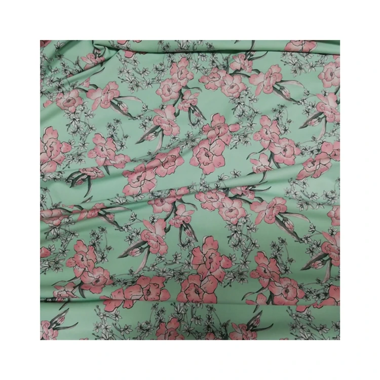 No MOQ Custom Digital Printing Stretch Corduroy Fabric For