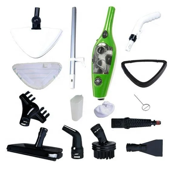 Hot selling 1500W GS, CE ETL certificates  electronic  10 in 1 steam mop as seen as on TV