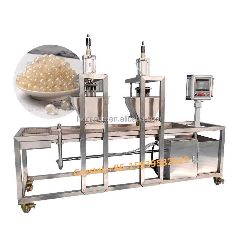 Bubble Tea Equipment  Automatic Snack Bubble Ball  Processing Machine Popping Boba Making Machine