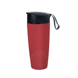 New designed thermos with large capacity coffee and waterbottle  hand carry belt bottle