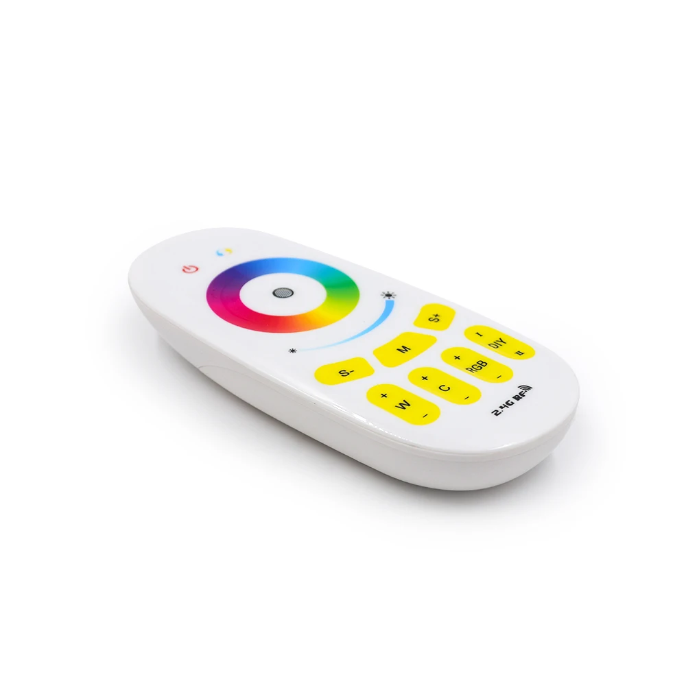 DC12-24V RF 2.4G RGBW RGB CCT LED Strip Controller Touch RF RGB CCT Remote Controller 5X6A/CH Brightness Adjustable