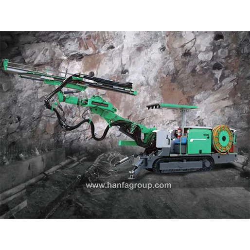 Full Hydraulic Underground Mining Rock Drilling Machine With 25 sq.m. Work Area