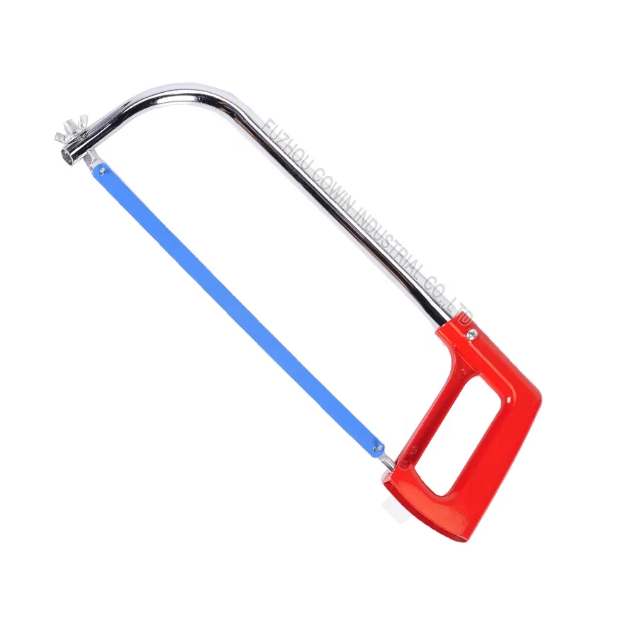 10inch-12inch Aluminum alloy handle hack saw frame with round tubular frame