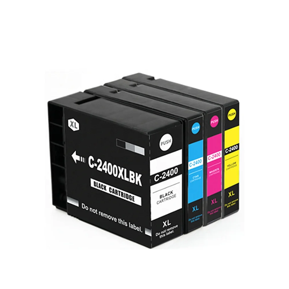 Tatrix PGI-2400XL PGi2400 PGi2400XL Premium Color Compatible Printer Ink Cartridge for Canon MAXIFY MB5040 MB5140 MB5340 MB5440