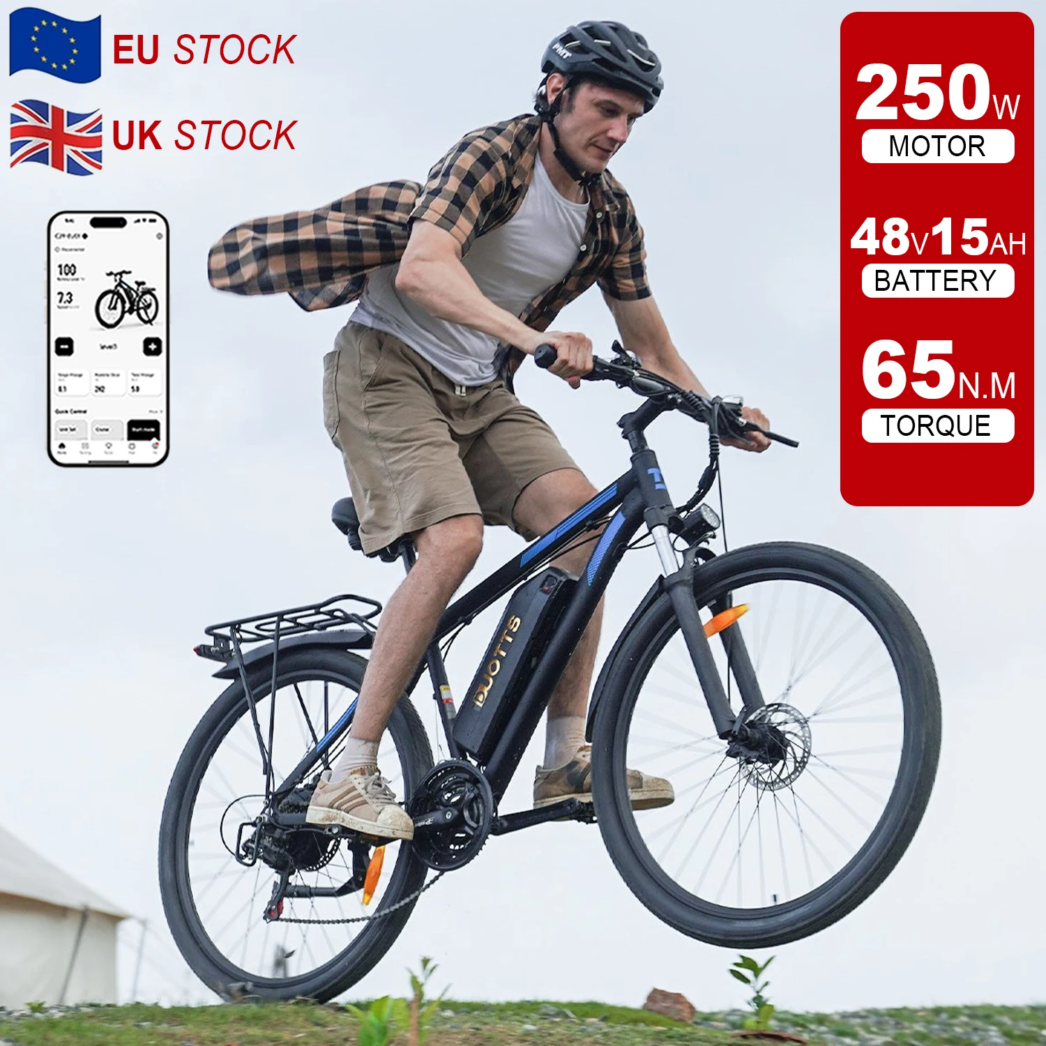 UK EU Warehouse Stock Duotts C29 E-Bike 48v Road Bicycle Ebike Hybrid Electric Mountain City Dirt E Bike for Adults