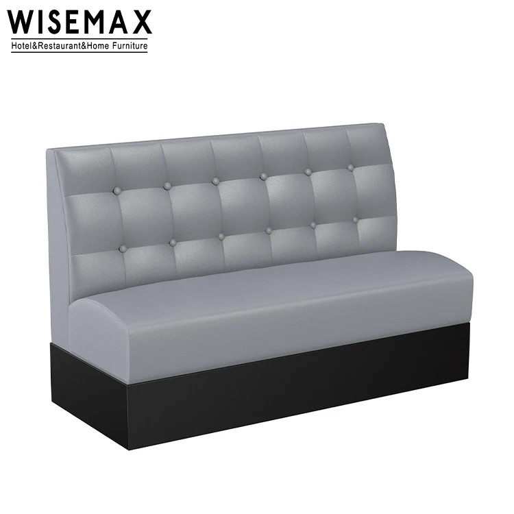 Мебель WISEMAX современная роскошная модная обивка из искусственной кожи с деревянной основой или
