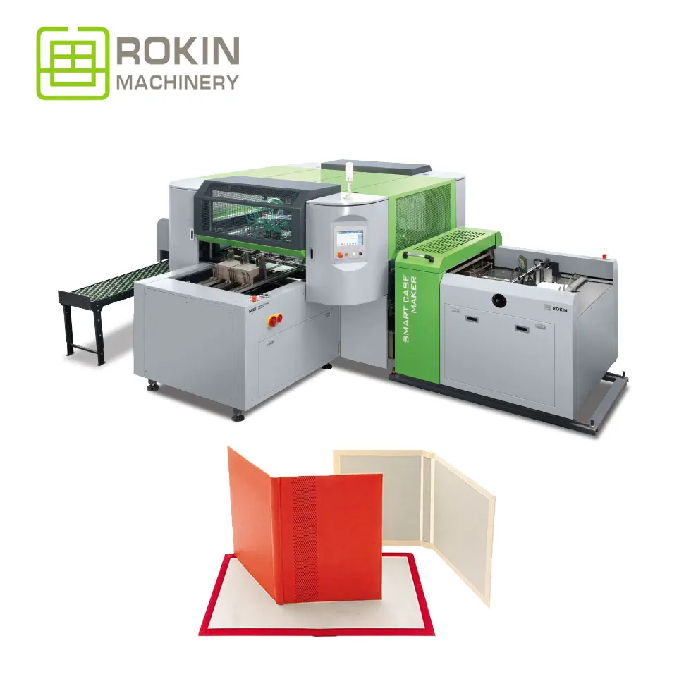 ROKIN BRAND safe well organized book cover making machine