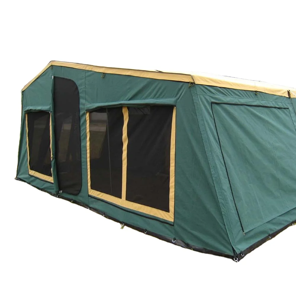 Competitive price  outdoor camping equipment  trailer tent with cooking area