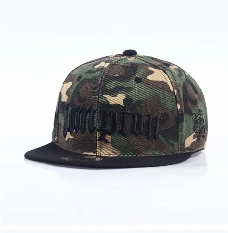 Snap back Caps Outdoor Cotton/Polyester Hip hop Hat Cool Street Dance Hats Custom Embroidery Logo for Adult Unisex with sticker