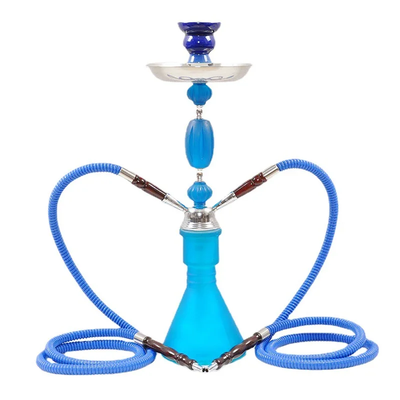 Оптовая продажа кальян конфетных цветов 45 см два шланга наргил курительный набор высококачественных хокках Шиша