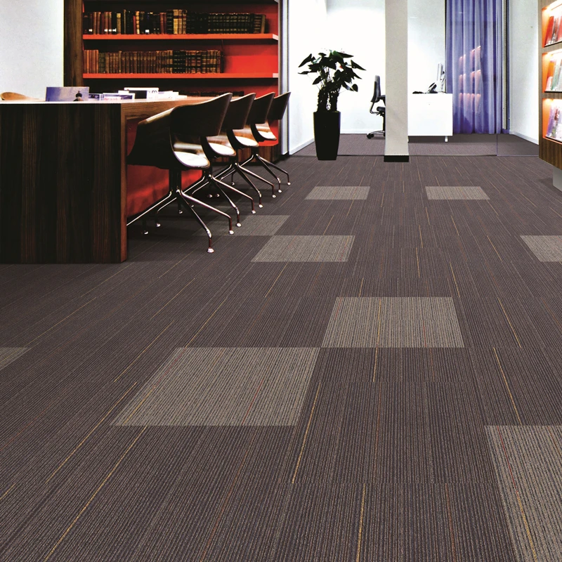 Wear-resisting PP bitumen backing carpet tiles living room