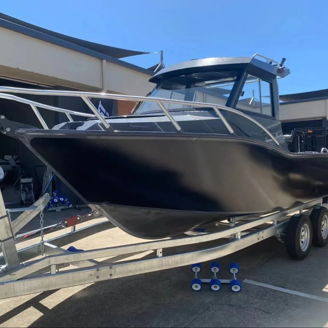 21ft 6.25m Speed Boat Aluminum Fishing Boat for sale Philippines