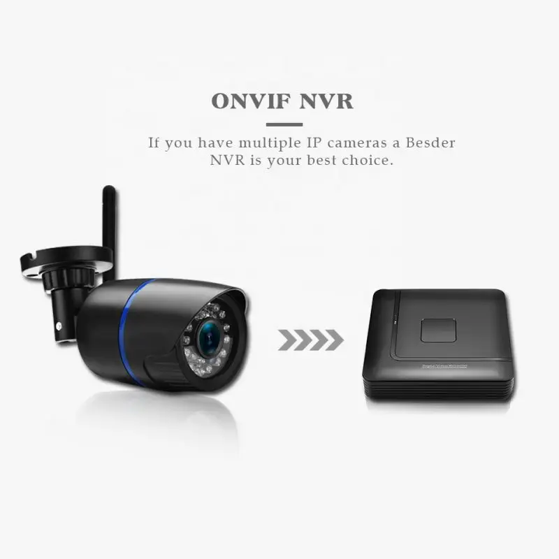 WiFi HD 1080P Security Camera Wireless Outdoor Waterproof Array Infrared Night Vision Bullet CCTV Analog Surveillance Cam